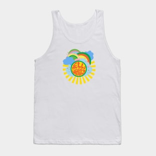 Hello Happy Sunburst Tank Top